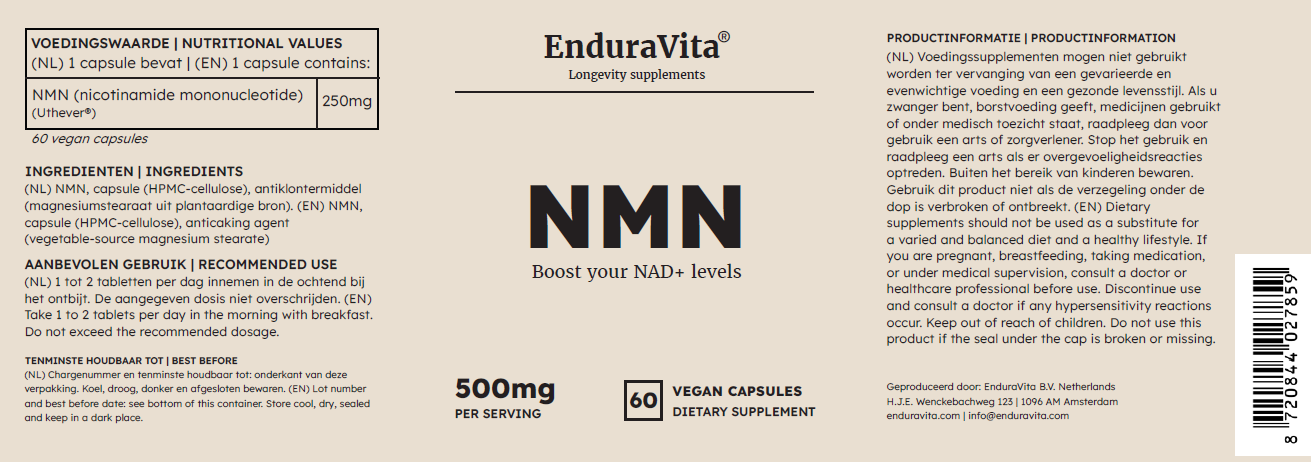 Discount bundle NAD+ Booster Capsules 120x250mg